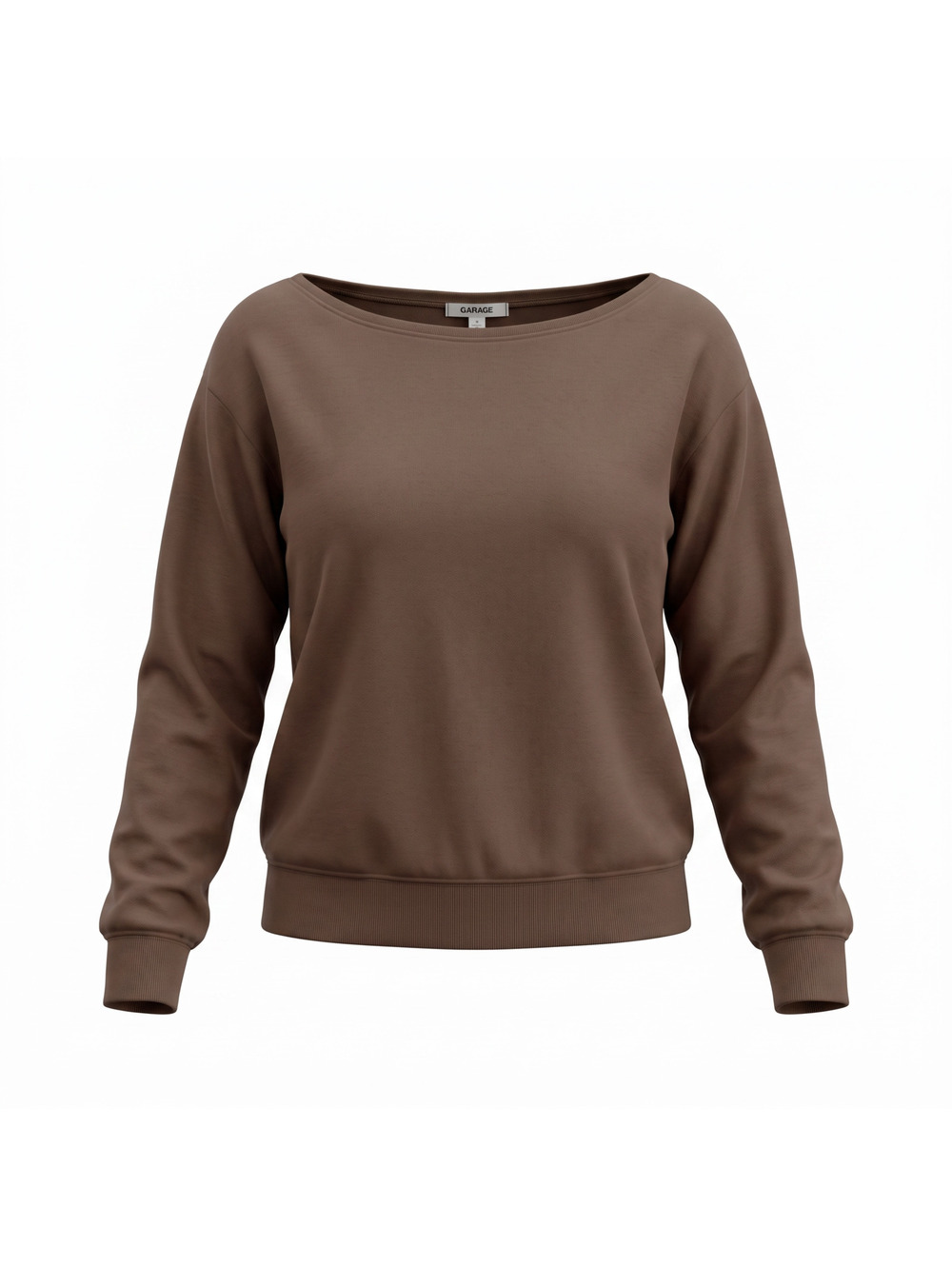 Garage SoftTerry Off Shoulder Sweatshirt